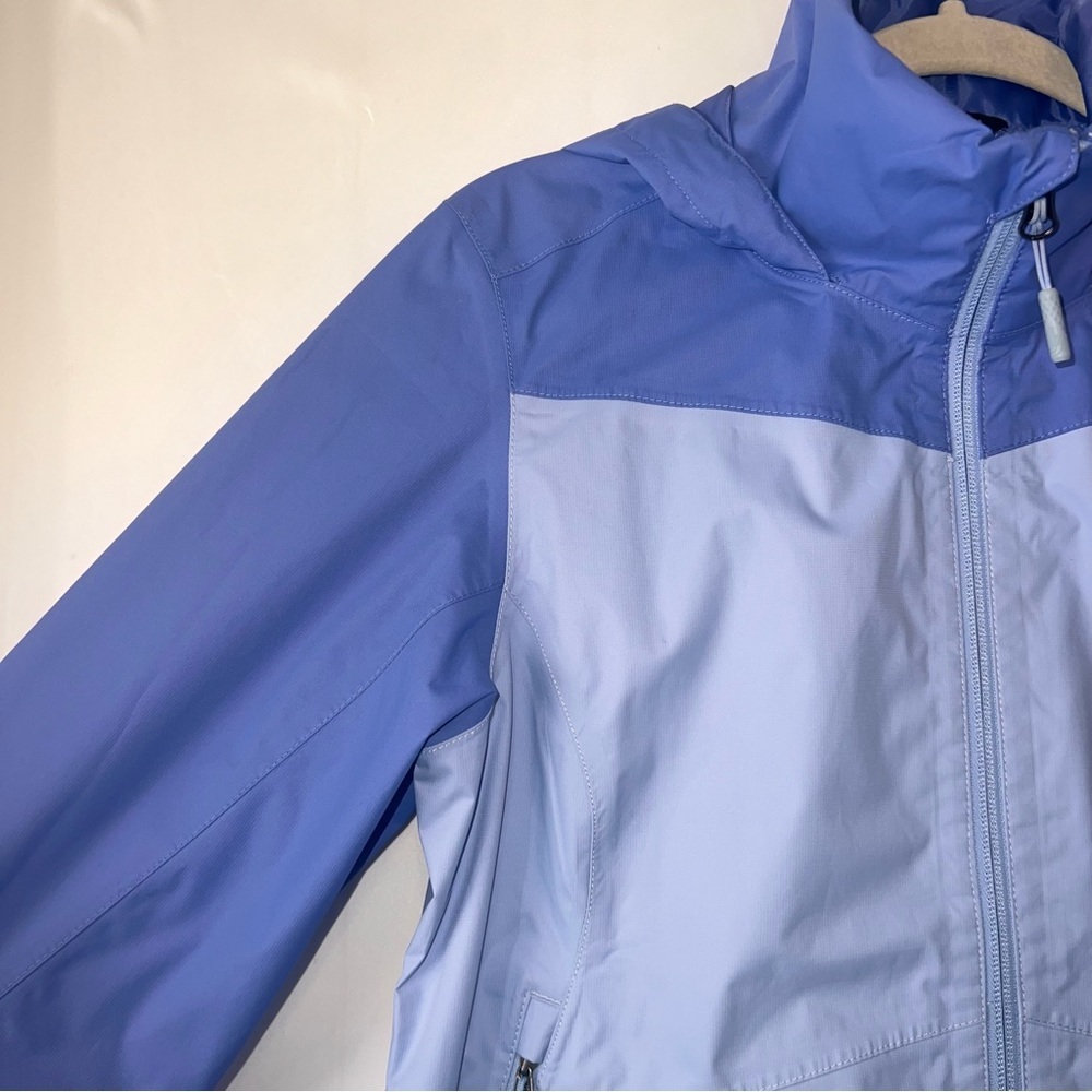 The North Face Resolve Plus Full Zip Dry Vent Rain Jacket Two Tone Purple M - Picture 3 of 15
